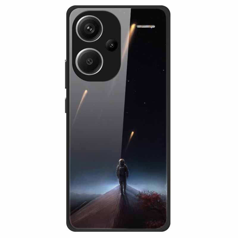 For Redmi Note 13 Pro Plus 5G Case Pro+ Tempered Glass Hard Fundas for Xiaomi Redmi Note 13 Pro Note13 5G Cover Coque Luxury