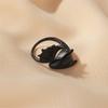 Retro Baby Dragon Adjustable Open Ring For Men Women Punk Gothic Edgy  Alloy Unisex Trendy Accessories Halloween Gift