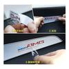 For Mercedes benz AMG W204 W203 W205 W124 W221 W213 W212 3D Metal Car Body Window Dashboard Panel Decor Emblem Interior Stickers