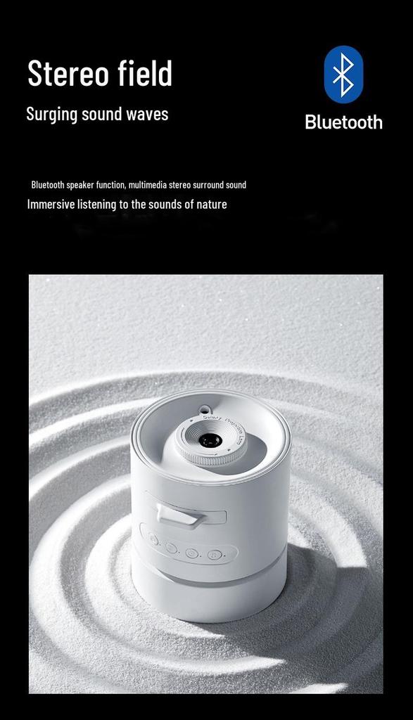 Starry Sky Projector Lamp with Bluetooth Speaker & Rechargeable Night Light Atmosphere 3