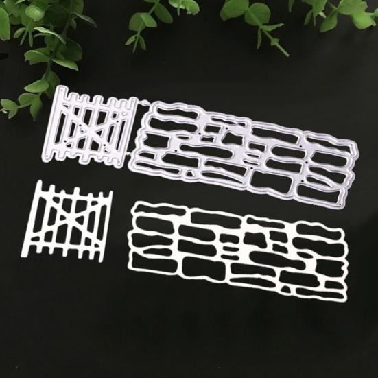 Fence Barrier Metal Cutting Dies DIY Scrapbooking Paper Card Craft Punch Stencil