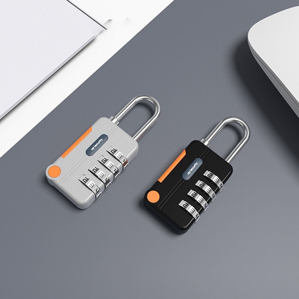 Protection Security Safely Code Lock With Steel Cable Anti-theft 4 Digit Combination Lock