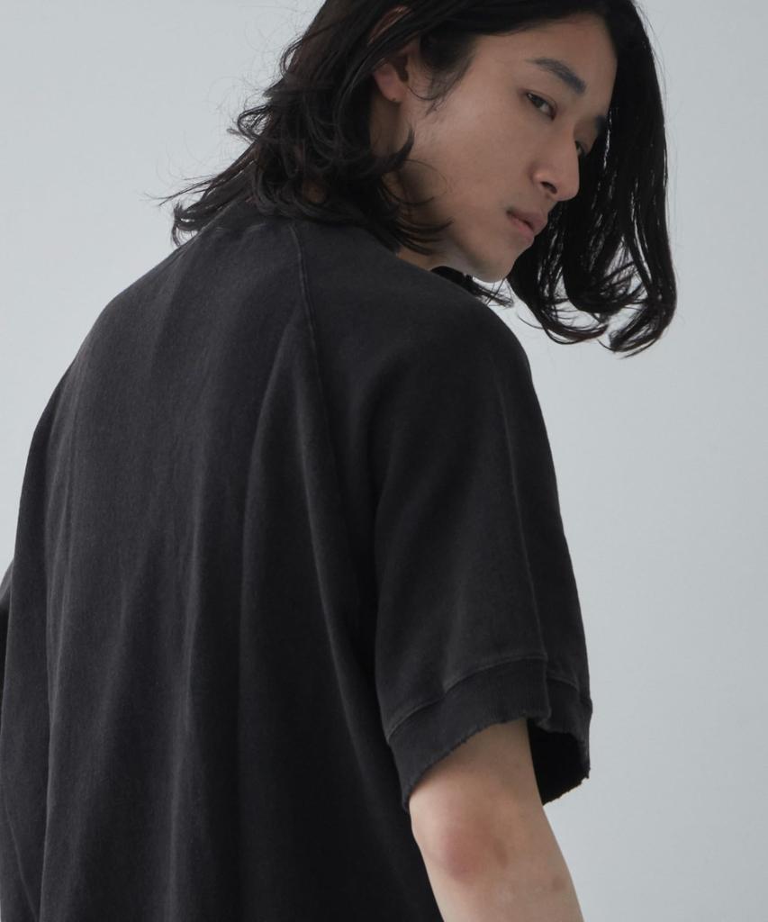 WEGO Half Sleeve Size Black Men's Sweatshirt, M,