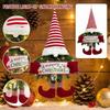 Christmas Wall Hanging Decoration - Faceless Old Man Needle Ornament for Door and Wall