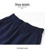 Children's Straight-Leg Sweatpants - Gray, Black, Navy Blue | Loose Fit for Boys and Girls | Spring & Autumn School Uniform