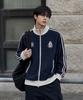MOZMOZ Fleece Emblem Track Top Navy