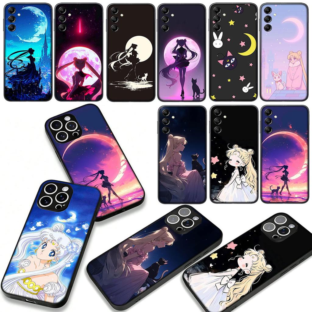 Comics S-Sailors Cartoon Moon Phone Cover Case for Xiaomi Poco X7 X6 X5 F7 F6 F8 Ultra F5 M6 M7 M8 Pro C85 C75 C65 C71 C61