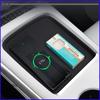WO-Car Silicone Anti-Skid Central Console Wireless Charger Pad For Xpeng G9 Interior Modification Parts