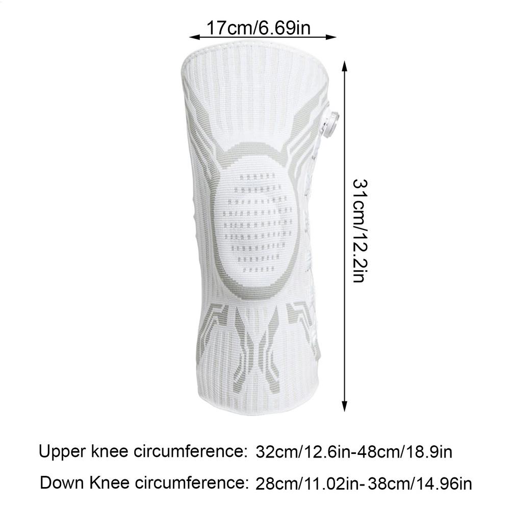 Professional Knee Brace Meniscus Joint Support Adjustable for Men Women Basketball Running Football Badminton Gear for Injury