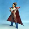 29.5cm Dragon Ball King Vegeta Anime Figure Vegeta Cloak Stand Action Figures Model Toys Doll Collection Room Decoration Gifts
