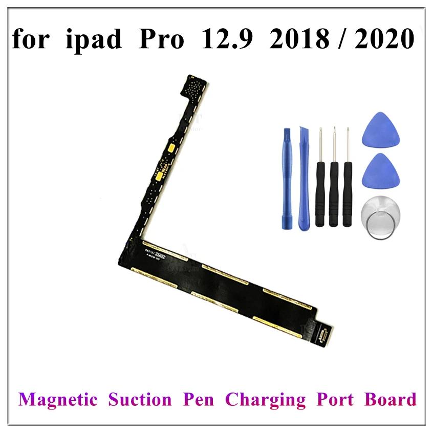 For IPad Pro 12.9 Inch 3rd 2018 4th Gen 2020 Stylus Magnetic Suction Pen Charger Charging Port Flex Cable Touch Pencil Board