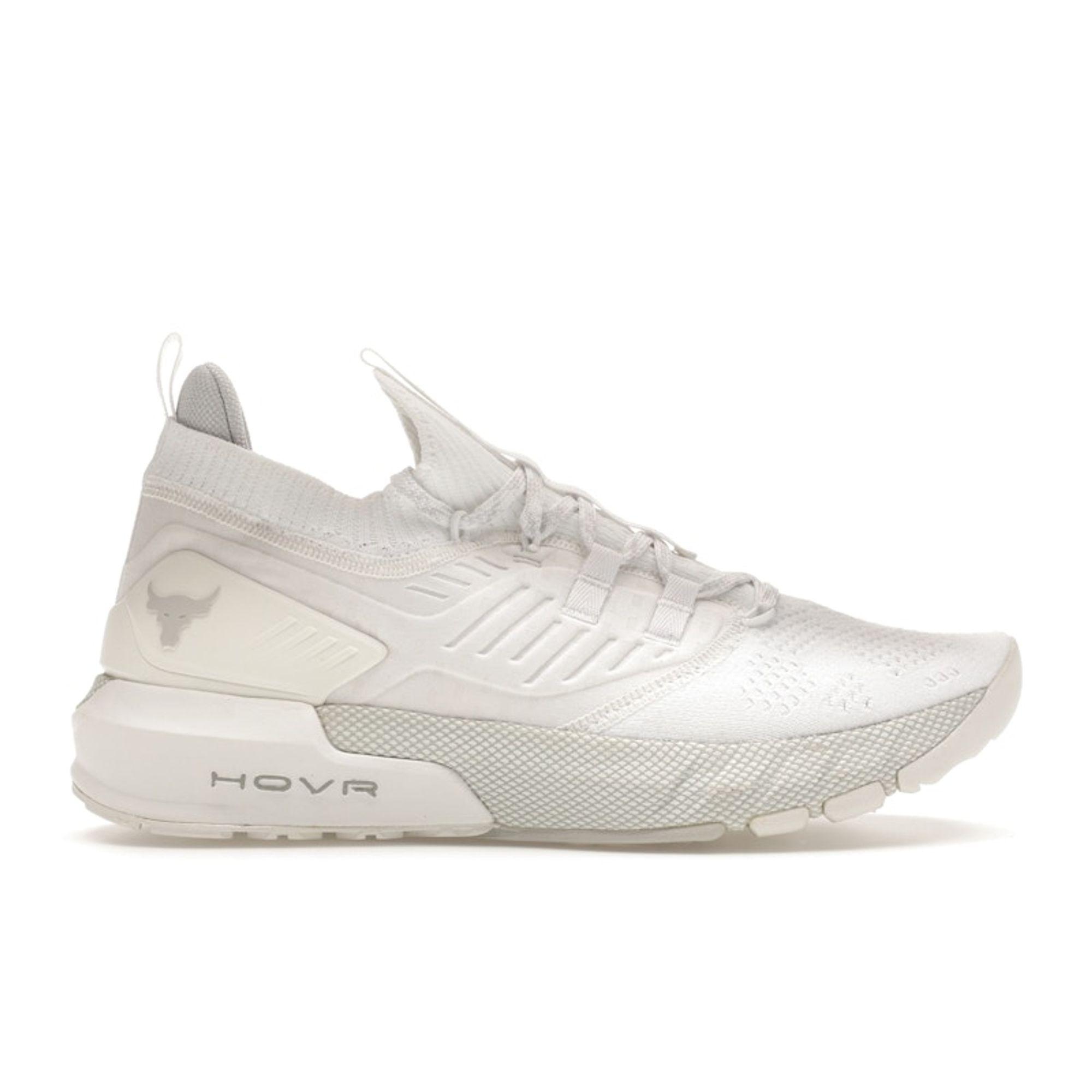 

Under Armour Project Rock 3 White Halo Серые мужские кроссовки Halo-Gey 3023004-110 40.5