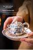Dunhuang Gilded Silver Tea Set: Perfect Gift for Elders, Teachers, Corporate Events, or International Souvenirs.