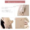 Clelia Tricolor Accordion Large Capacity Shoulder Bag Women's [CL-28333] (Milky Pale)