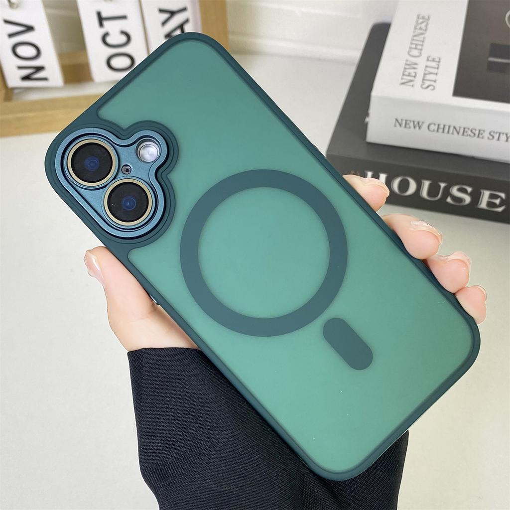 Durchsichtige Magnetische Handyhülle Für iPhone 15 14 Pro Max 16 Plus Hülle Matt Für Magsafe Für iPhone 16 13 12 11 Pro Max Hüllen