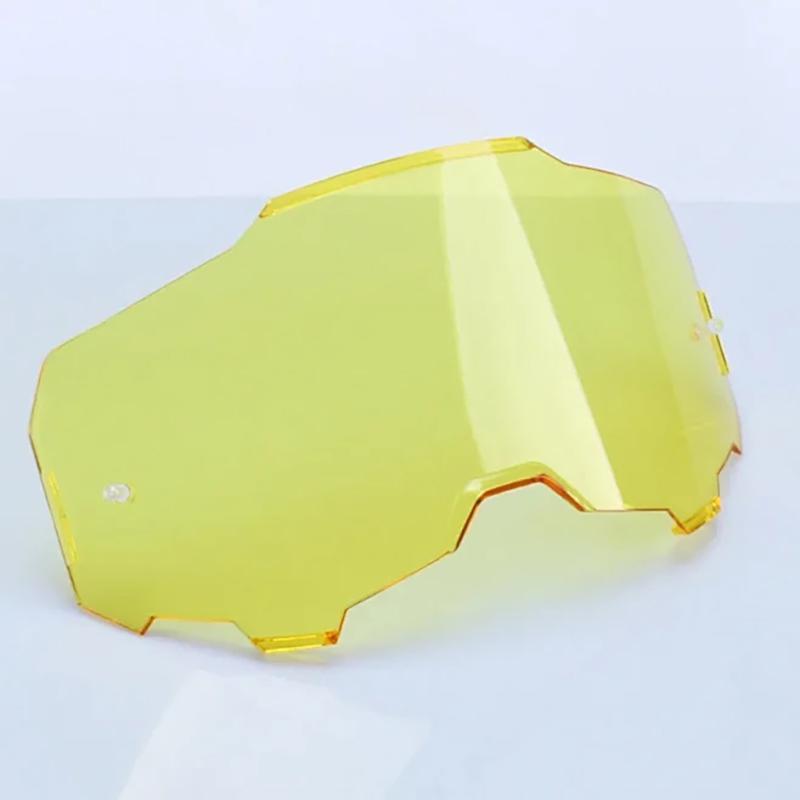 100 Goggle Replacement Lens Glasses HiPER Mirror Lens Moto Dirt Bike Goggles Motocross Lens Goggles Cycling DH Safety Glasses