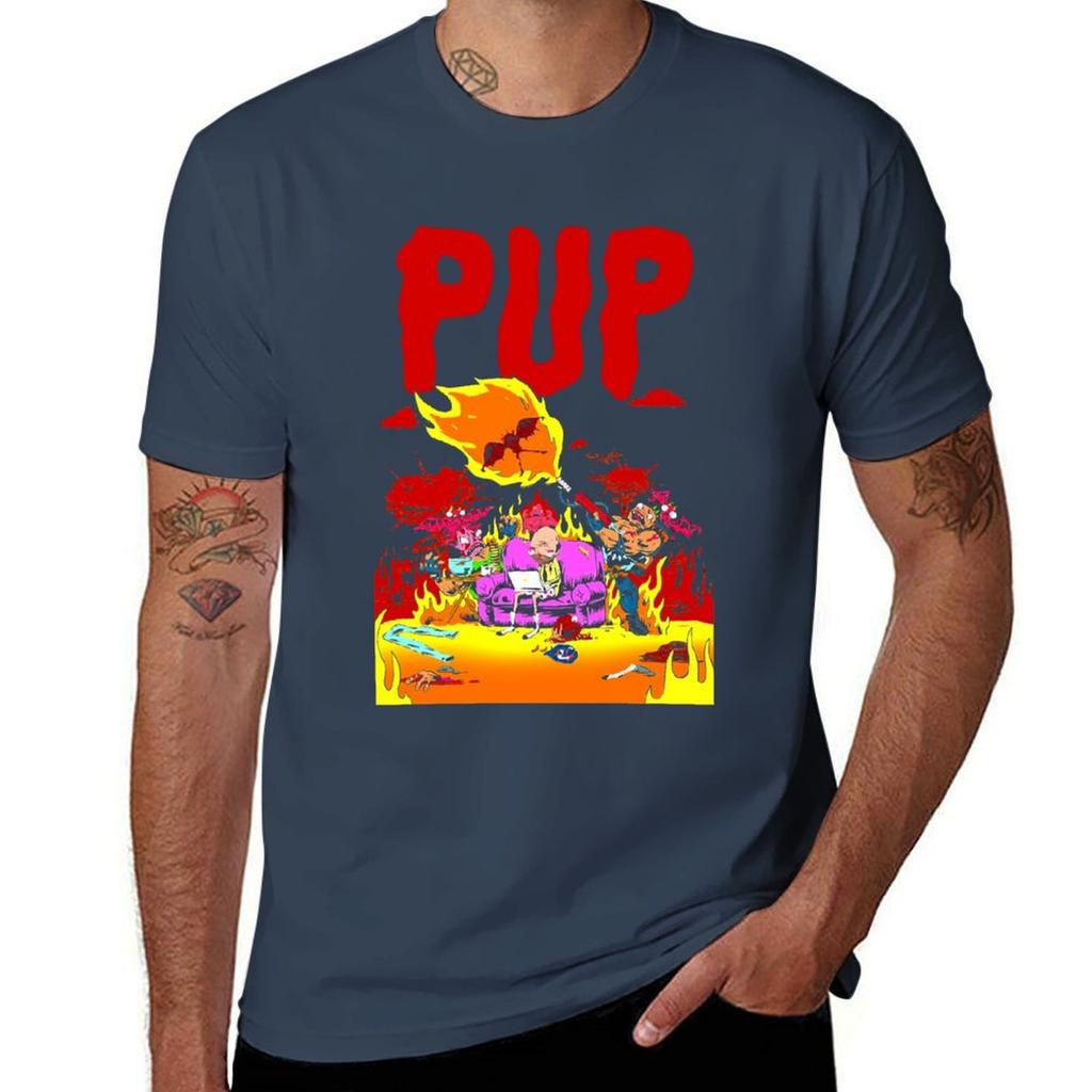 Unisexs Unisexs Pup Band Lucky Gift Tshirt Lightweight Cooling Short Sleeve Tee