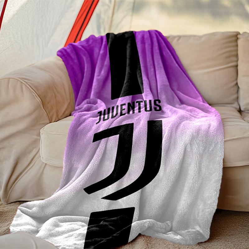 Juventus Football Club Blanket Lightweight Print Throw Blanket For Couch, Bed, Car, A Heartfelt Gift for Your Family and Friends