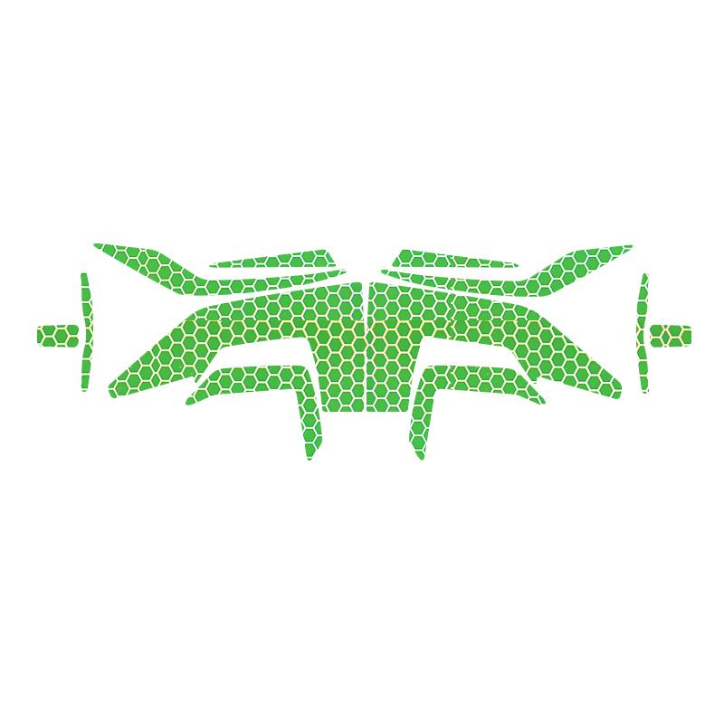 For SYM CRUISYM250 Cruisym250 2025 Honeycomb Laser Headlight Film Smoked Black Taillight Film Sticker Modification Accessories