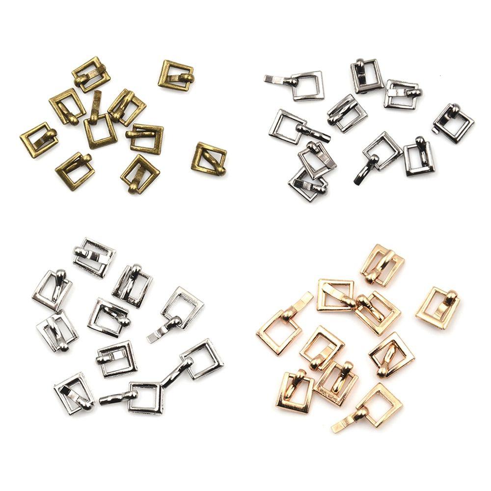 Girls Toys Mini Ultra-small Diy Dolls Buckles Doll Bags Accessories Tri-glide Buckle Belt Buttons