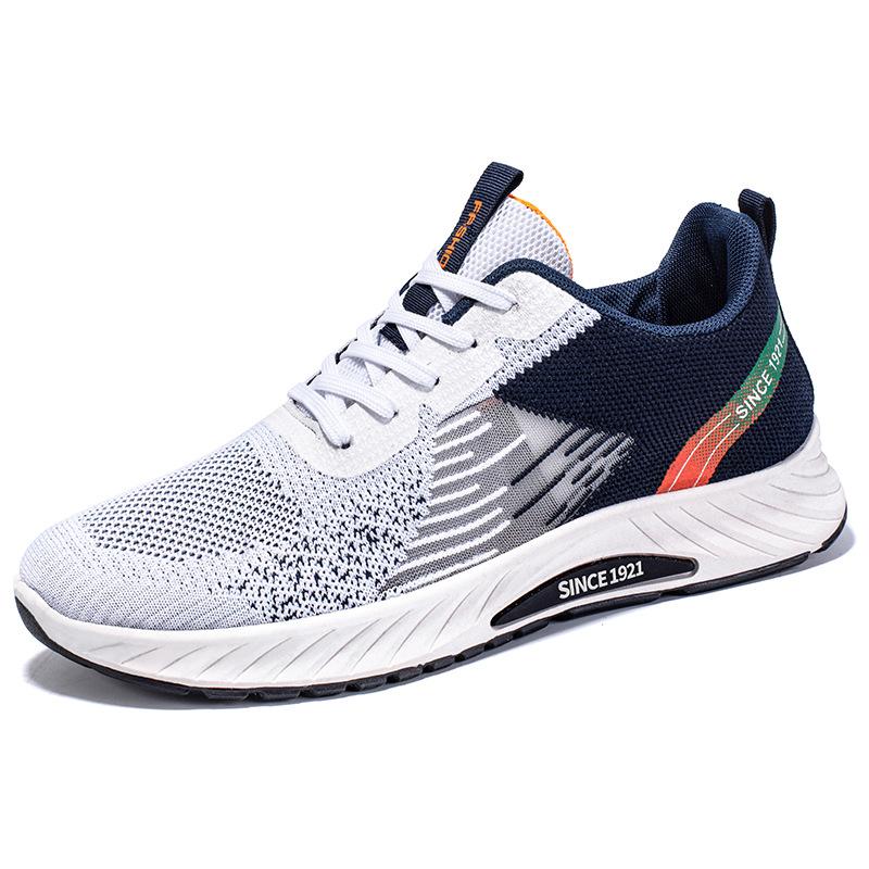 

Обувь мужская 2025 летняя новая модная спортивная обувь сетчатые дышащие кроссовки для бега мужская универсальная повседневная обувь 39