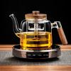 Electric Ceramic Stove & 1.3L Glass Teapot Set