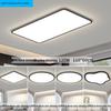 Ultra-Thin Minimalist High-Brightness Modern Ceiling Light Set with Anti-Blue Light for Bedroom and Guest Room