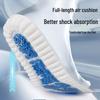 Popcorn Air Cushion High Elastic Sports Insole - Breathable, Sweat-Absorbent, Soft, for Running & Military Training