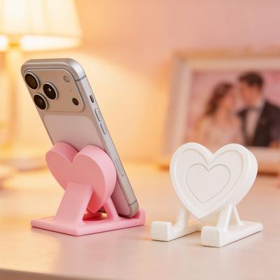 1Pc Love Mobile Phone Holder Ornament, Tablet PC Holder, Theme Mobile Phone Holder, Unique Desktop Decoration