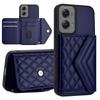 Suitable for Moto Edge 60 mobile phone case Google Pixel 9 Xiaoxiangfeng card bag diagonally across Redmi A5 rhombus