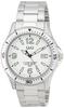Citizen Analog Battery Date Metal White Q&Q Men's Watch, 10-Year Life, Waterproof, Display, Band, A24A-004PK,