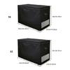 Dustproof Freezer Cover for 14-16 Cubic Feet Chest Freezer Waterproof Ventilation Design Outdoor Protective Cover