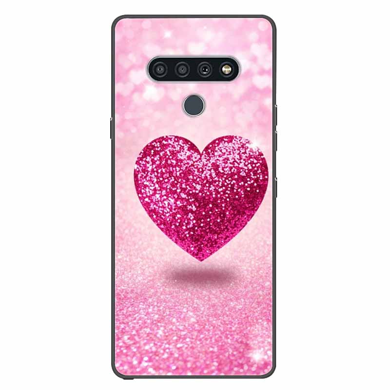 For LG K41s K51s Case Silicone Soft Fashion Animal Back Cover for LG Q70 Q60 Case Protector On for LGQ60 K 51S Cartoon Phone Bag