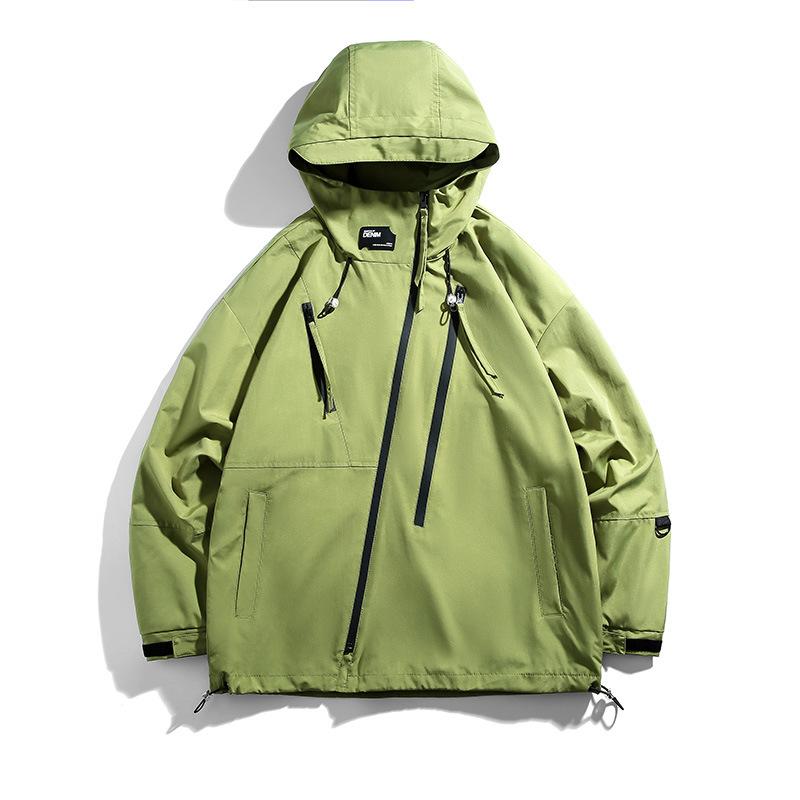 Streetwear Men's Waterproof Jacket 2025 Autumn New Breathable Fishing Camping Windproof Windbreaker Jackets Unisex Men Clothing