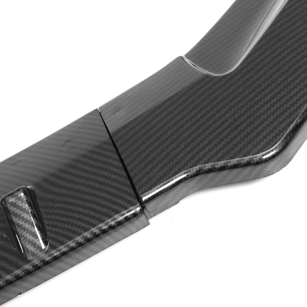 Gloss Black Front Lip Splitter Kit for 2019 Ford Focus