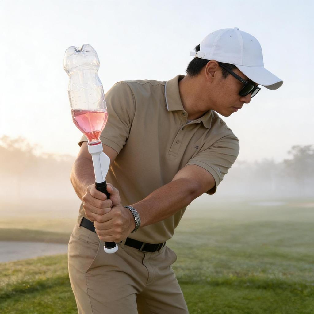 Schwungtrainer Golf Tragbar Übung Rutschfester Griff Tragbar Golfschwung-Geschwindigkeitstrainer Für Männer Frauen Indoor Outdoor Heim-Fitnessstudio