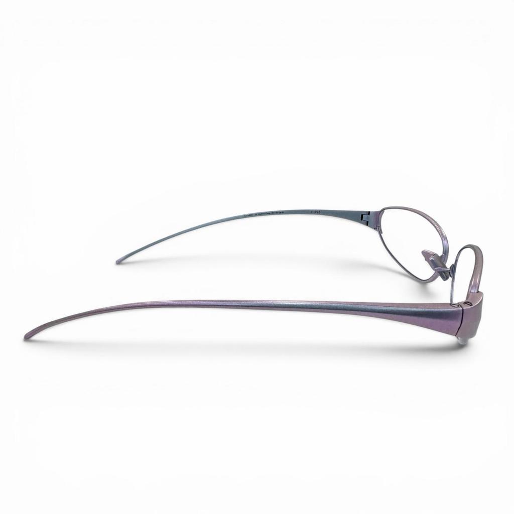 Excellent GENTLE MONSTER Glasses FUSE Metallic blue titanium Women Used