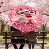 1pc Pink Pig Pattern Pattern Umbrella Design Automatic Opening and Closing Umbrella, High-quality Travel Umbrella,  C1128172