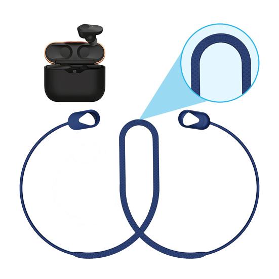 Ohrhörer Anti-Verlust-Band Nackenband Bluetooth-kompatibel Praktisches Silikon-Ohrstöpselband für Sony WF-1000XM3