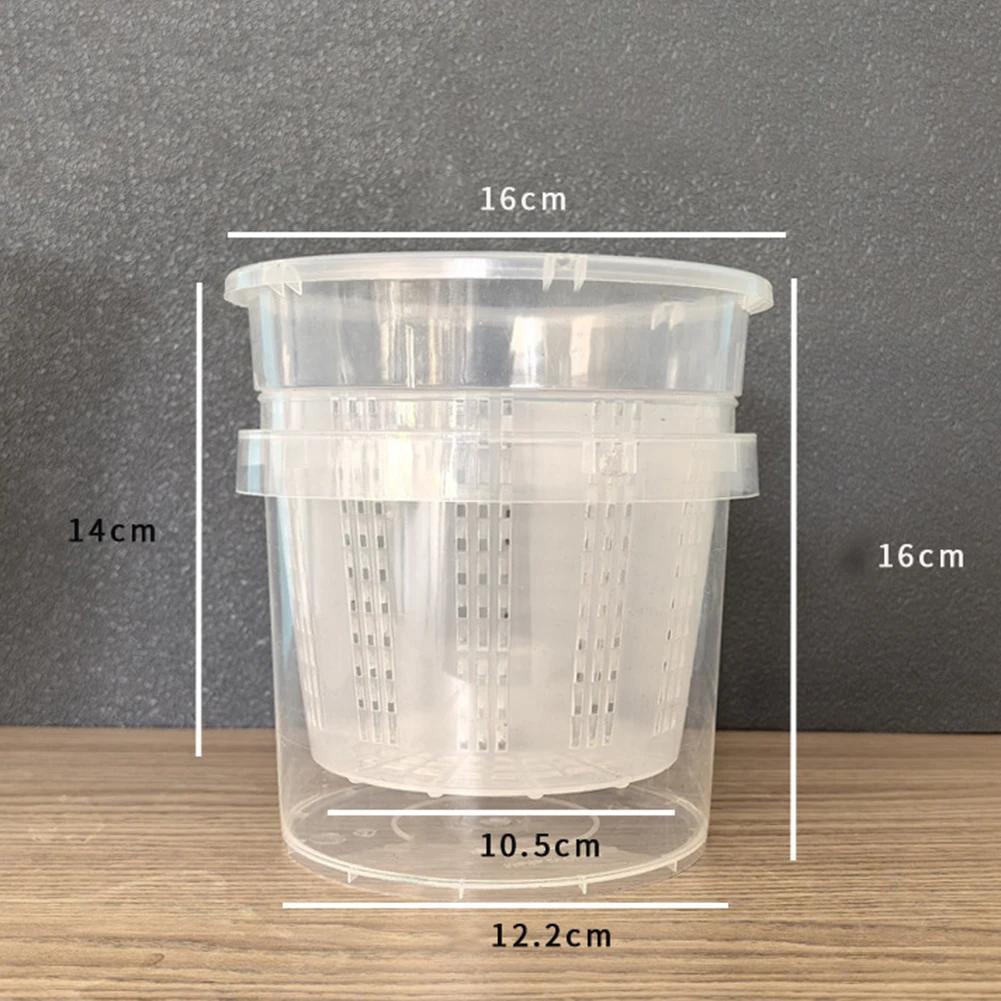 

16CM Self-Watering Pots Stylish Plastic Flowerpot Root Care Technology Stylish Flower Pot Two Styles Available 11CM