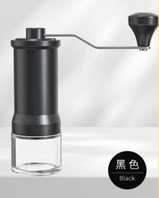 

Manual Coffee Grinders Hand-Cranked Coffee Machine Ceramic Core Coffee Bean Mill Portable Espresso Grinder Suitable Home Travel чёрный