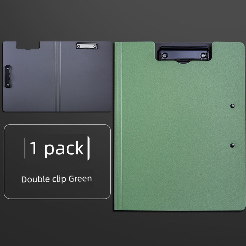 Strong Data Storage Book Office Classification Folder 1 [Green] Strong Double Clip
