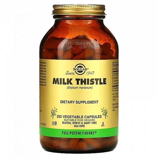 

Solgar - Milk Thistle, 450 mg. 250 Veggie Caps