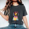2025 Spring/Summer New Women's Round Neck Dog Print Fashion Summer Short Sleeve Casual T-Shirt