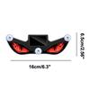 Solar Devil Eyes LED Car Window Light Wireless No Drill Solar Powered Demon Eyes Warning Lights for Cars/ Trucks/SUV/RV/Vans Neon Lights 4