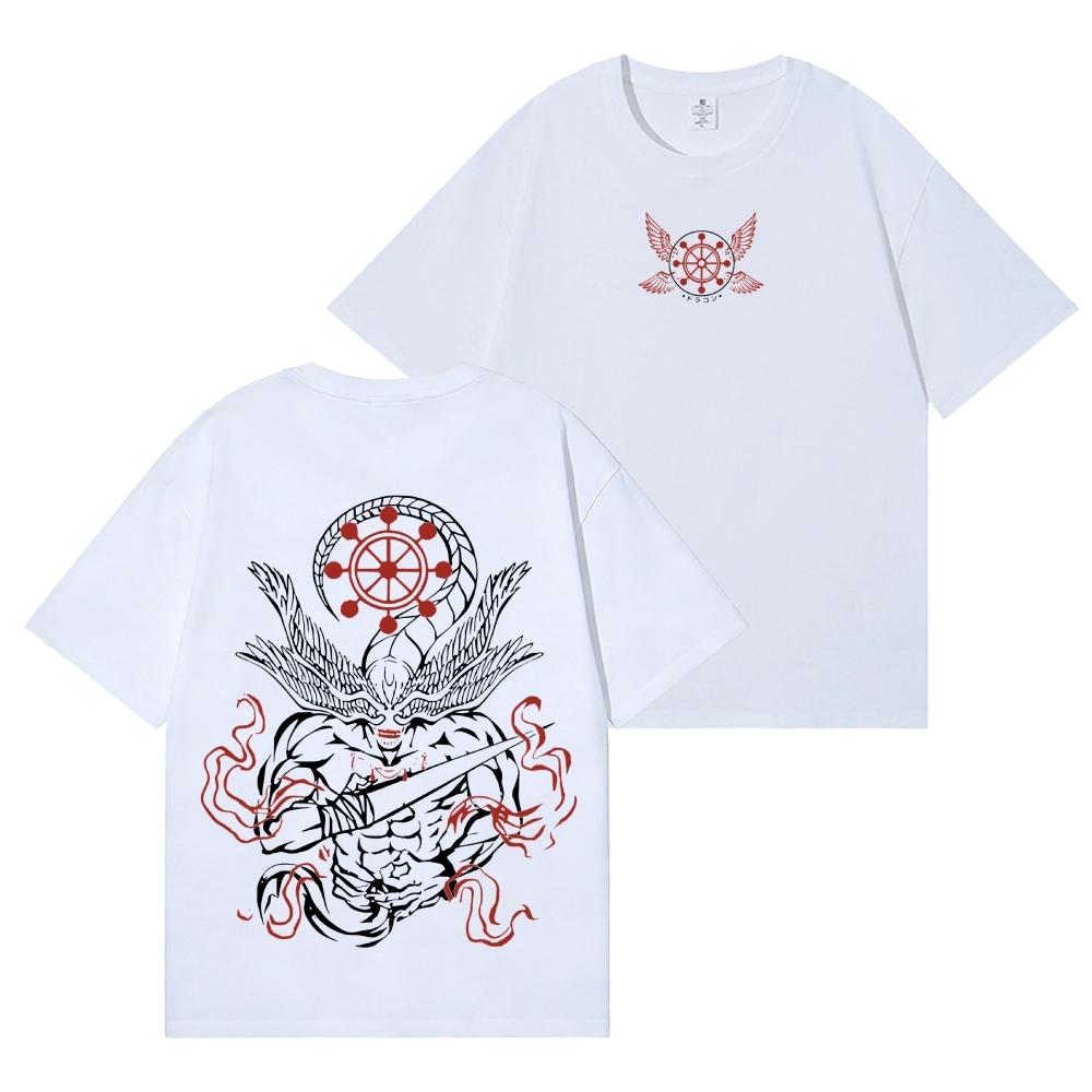 

2026 New Makora Jujutsu Kaisen Back Art Cotton Tee Highquality Streetwear Is Suitable for Both Unisex and Women Summer S