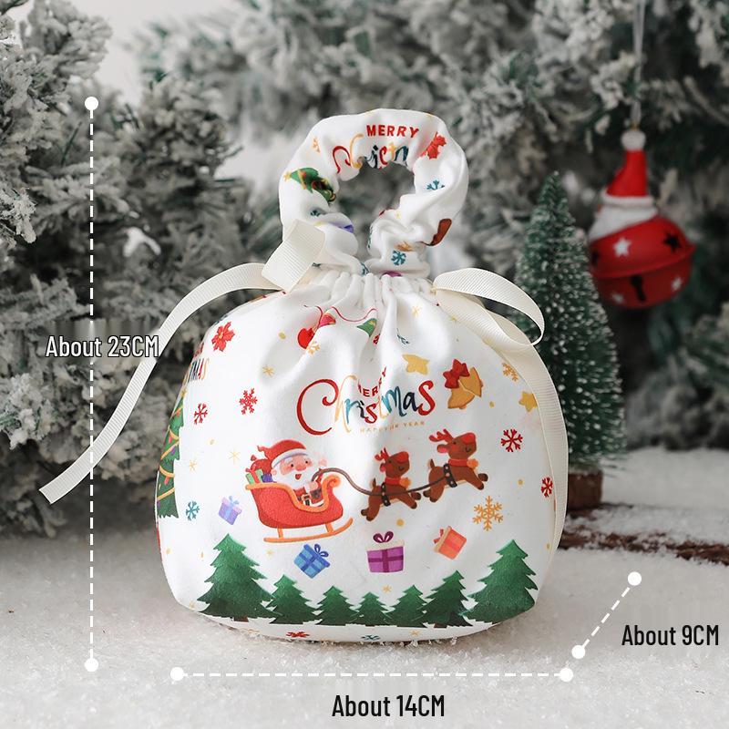 2025 Christmas Eve Peace Apple Gift Bag - Kids' Candy Holder