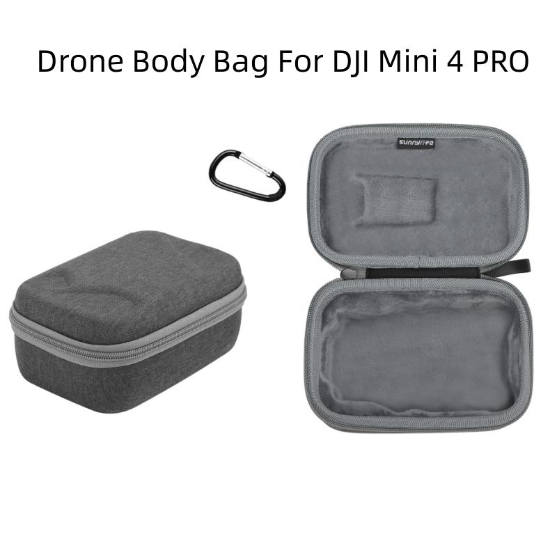 For DJI Mini 4 PRO Drone Body Remote Control Earthquake Protective Storage Bag And Landing Gear Propeller Holder Fixing Accessor