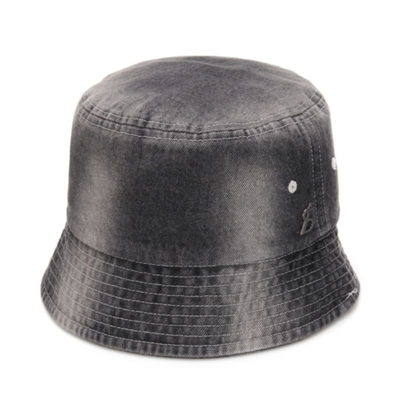 BLACK SANDS Logo Standard Denim Washed Bucket Hat (2 Colors)