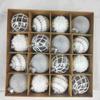 16pcs Foam Christmas Hanging Balls Set Sparkling Merry Christmas Decor  Home Decoration